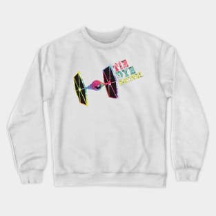 Tie Dye Fighter Crewneck Sweatshirt